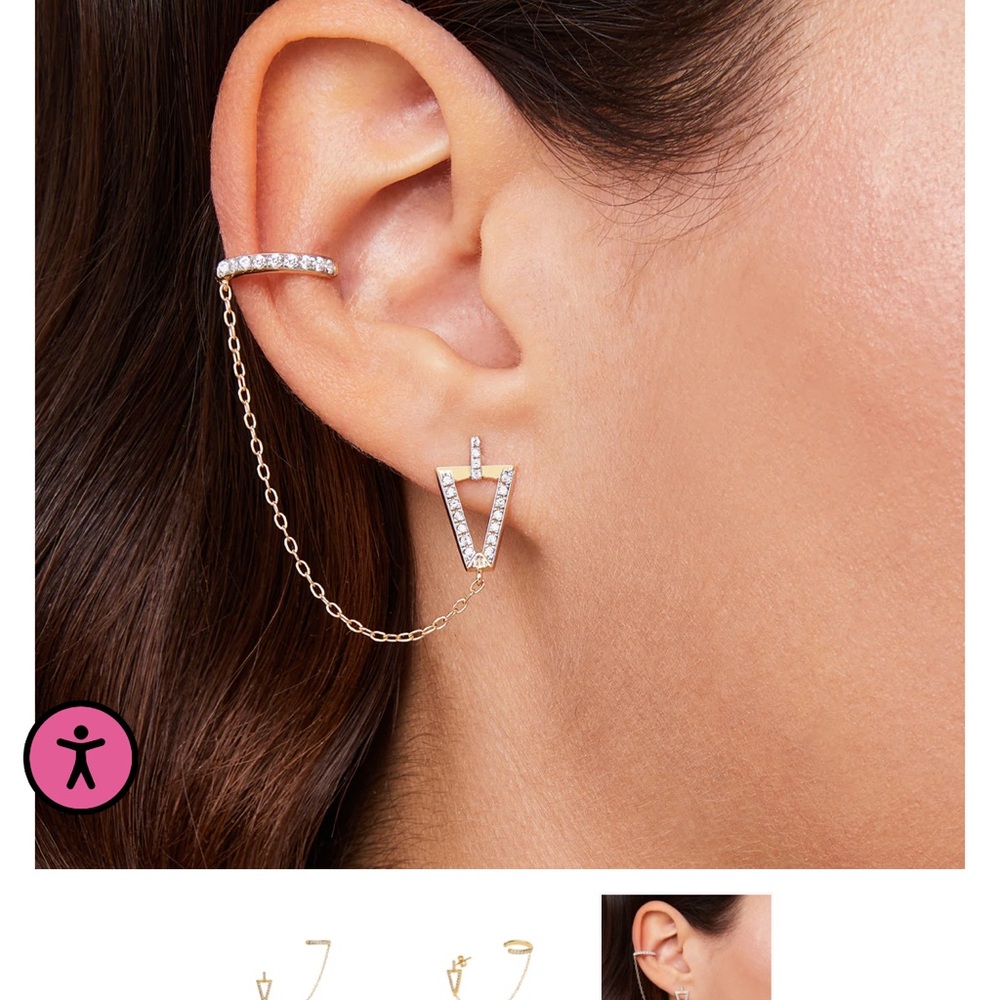 Valentina Ferragni Zoe earring and cuff
